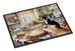 American English Coonhound Christmas Cookies Doormat Front Door Mat Indoor Outdoor Rugs For Entryway, Non Slip Washable Low Pile, 24H X 36W_maomaolike.com