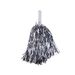 24 Pcs Cheerleading Pom Poms With Handle For Team Spirit Sports Games Dance Outfit (silver)31.5cm_maomaolike.com