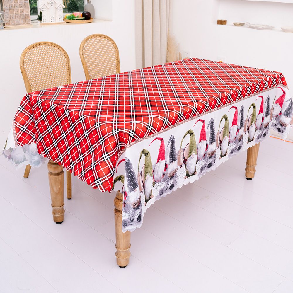 Creative Printing Tablecloth Table Runner Christmas Desktop Decoration Supplies_maomaolike.com