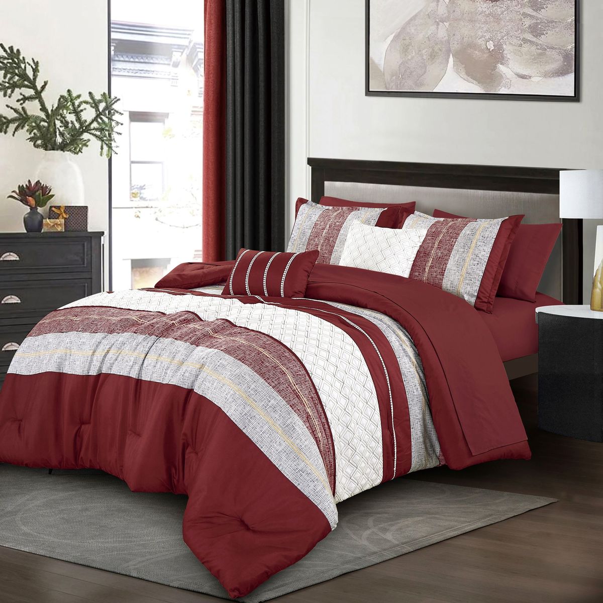 Prova 9PC COMFORTER SET_maomaolike.com