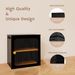 Single Sturdy & Convenient Foldable Cabinet, Durable Steel-Wood Combo With Anti-Slip Design & Quick Fold & Install, Easy To DIY Storage Container With Door, Black_maomaolike.com