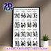 Smith Machine Full-Body Workout Painting Poster, Clear Illustrated Fitness Guide Poster, Detailed Exercise Instructions With Rep Counts, Ideal For_maomaolike.com