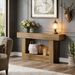 Wooden Console Table, Farmhouse 2-Tier Sofa Table Entryway Table_maomaolike.com