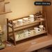 INS Storage Rack Holder Double Layer Desktop Water Cup Table Dormitory Kitchen Organizer Shelf_maomaolike.com