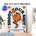 Basketball Cartoon Motivational Painting Poster, Vibrant Retro Cartoon Basketball Character With Inspiring Slogans Poster, Uplifting Wall Decor Ideal_maomaolike.com