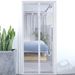 No Magnetic Strip Needed Summer Mosquito-Proof Dense Embroidered Screen Soft Self-Adhesive Door Curtain_maomaolike.com