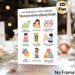 Emotion Regulation Painting Poster, Cute Cartoon-style Calming Strategies Poster, Practical Mood-soothing Tips Suitable For Therapy Rooms, Home Spaces_maomaolike.com