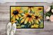 Maryland Black-Eyed Susans In Watercolor Doormat Front Door Mat Indoor Outdoor Rugs For Entryway, Non Slip Washable Low Pile, 24H X 36W_maomaolike.com