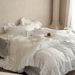 Wholesale INS French Yarn-Dyed Jacquard Pure Four-Piece Wabi-Sabi Nordic Style Homestay Washed Cotton 4-Piece Set_maomaolike.com