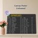 Airport Departure Board Painting Poster, Vintage Retro Flip-style Flight Info Poster, Unique Travel-themed Decor Suitable For Living Room, Office Or_maomaolike.com