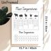 Meat & Oven Temperatures Painting Poster, Minimalist Black-and-White Reference Chart Poster, Practical Cooking Temperature Guide, Ideal For Kitchen_maomaolike.com