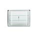 Tempered Glass Top Display Cabinet With Sliding Glass Door And Lock, Standard Aluminum Frame, Display Cabinet With Sliding Glass Door, Lock And LED_maomaolike.com