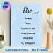 French Être Verb Conjugation Painting Poster, Soft Pastel Style Poster, Gentle Blue Design With Foliage & Sun Accents, Supports French Language_maomaolike.com