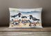 Birds, Birds, Birds Throw Pillow Throw Pillow For Indoor Couch Bed Outdoor Patio Washable, Oystercatchers Feeding 7521,12Hx16W_maomaolike.com