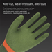 Chengkai Technology Labor Protection Gloves Latex Foam Construction Site Durable Non-slip Work Thickened Wear-resistant_maomaolike.com