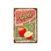 Vintage Retro Fruit Tin Sign - American Bar Background Wall Decor For Home Decoration_maomaolike.com
