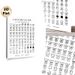 Laundry Guide Care Label Symbols Painting Poster, Minimalist Black-and-white Instructional Poster, Practical Laundry Care Reference Ideal For Laundry_maomaolike.com