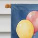 Goldendoodle Happy Birthday House Flag Large Porch Sleeve Pole Decorative Outside Yard Banner Artwork Wall Hanging, Polyester, House Size, Multicolor_maomaolike.com