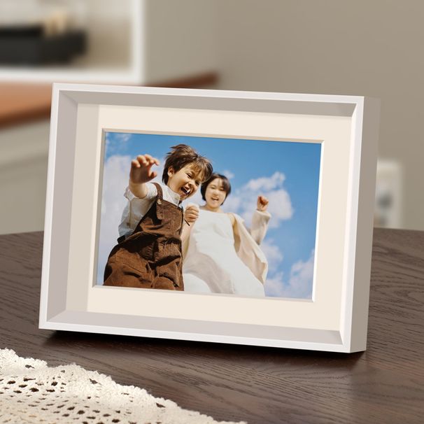 Solid Wood Display Stand High-End Feel 6inch 7inch 8inch A4 A3 Black Narrow Edge Simple Wall-Mounted Photo Empty Frame_maomaolike.com