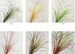 Nordic Ins-style Home Decor Single Reed Plant, Indoor Plant Wall, Artificial Reed, Onion Grass, Fake Flowers_maomaolike.com