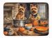 Norwich Terrier Fall Kitchen Pumpkins Memory Foam Kitchen Mat Machine Washable Anti-Fatigue Mat Cushion Comfort Bath Mat Or Kitchen Rug_maomaolike.com