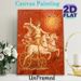 Roman Sun God Chariot Painting Poster, Vintage Cracked Mural-style Red-toned Ancient Art Poster, Timeless Historical Classical Decor Ideal For Home_maomaolike.com