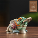 Sandstone Wealth-Attracting Golden Ornament National Trend Three-Legged Toad Office Desk Decoration Opening Gift Store_maomaolike.com