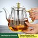 Glass Household High Temperature Resistant Tea Brewing Pot Health Care Scented Teapot_maomaolike.com