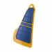 Three-color kitchen silicone scraper oil cleaning scraper scraping pot dishes stain cleaning tool silicone scraper_maomaolike.com