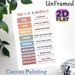Sentence Parts Educational Painting Poster, Pastel-colored Grammar Chart Poster, Practical English Learning Reference, Suitable For Classrooms And_maomaolike.com