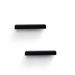 Floating Shelves 15.75" Wall Mounted Wood Shelves For Bathroom, Bedroom, Living Room, Kitchen, Hanging Shelf For Books/Storage/Decor With Invisible Brackets, Built-in LED Lighting, Black_maomaolike.com