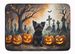 Affenpinscher Spooky Halloween Memory Foam Kitchen Mat Machine Washable Anti-Fatigue Mat Cushion Comfort Bath Mat Or Kitchen Rug_maomaolike.com