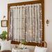 French Country Cream Style Embroidered Lace Sheer For Kitchen, Bedroom, Bay Window, No Drilling Required, Half Curtain,_maomaolike.com