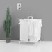 2-Tier Laundry Hamper 110L Large Oxford Clothes Basket Sorter With, Lid And Sorting Cards For Clothes & Toys Storage,White_maomaolike.com