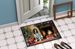 English Springer Spaniel Cozy Christmas Doormat Front Door Mat Indoor Outdoor Rugs For Entryway, Non Slip Washable Low Pile, 24H X 36W_maomaolike.com