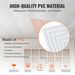VEVOR Ceiling Tiles 12-Pack 24 X 24 In PVC Easy Installation White Echo Pattern_maomaolike.com