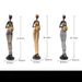Black Art Figure Ornament Creative Home Living Room Decoration Entrance Wine TV Cabinet Resin Craft_maomaolike.com