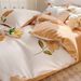 Spring New Plant Cashmere Four-Piece Fresh Dormitory Single Three-Piece SetLight Luxury Quilt Cover_maomaolike.com