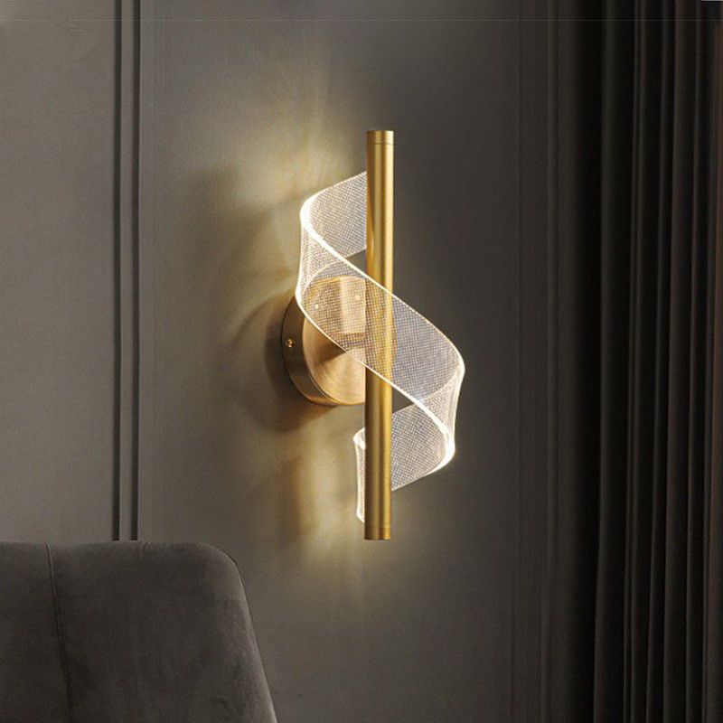 Ready Stock Seville Nordic Modern Luxury LED Wall Sconce Indoor Lighting Bedroom Bedside Living Room Corridor Stair Decor Ambient Wall Lamp
_maomaolike.com
