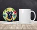 Giant Schnauzer Luau Large Sandstone Coasters Pack Of 4 Absorbent Round Coasters Decor Gifts For Men Or Women, 4 In, Multicolor_maomaolike.com
