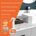Jakehoe Multi-Purpose Cleaner Foam Cleaner Multi-Purpose Household Items Dissolve Stains And Remove Oil_maomaolike.com