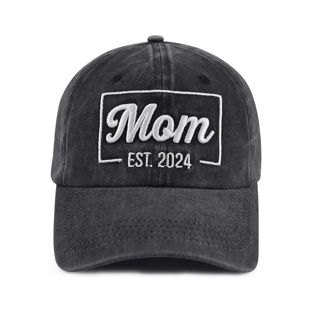 Unisex Washed cotton DAD MOM 3D embroidered baseball cap Cotton duck hat Dad hat Hip Hop hat_maomaolike.com