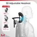M2-MT Ergonomic Office Chair High Back Desk Chair With Large Elastic Adaptive Lumbar Support With Retractable Footrest 3D Headrest ARSS Armrest 135°Tilting Mesh Computer Chair BIFMA_maomaolike.com