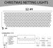 Dazzle Bright Christmas 360 LED Net Lights, 12FT X 5 FT Connectable Waterproof String Lights With 8 Modes, Christmas Decorations For Indoor Outdoor Xmas Party Yard Garden Decor (Warm White)_maomaolike.com