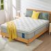 12 Inch King/Queen/ Full/ Twin/ Size Mattress, Hybrid Mattress For Comfy Sleep, Individually Wrapped Pocket Coils Innerspring Mattress For Motion Isolation, Medium Firm,Euro Top Cooling Technology_maomaolike.com