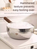Uncoated Small Milk Japanese Yukihira Special Food Supplement Stainless Steel Baby Household Instant Noodle Soup Pot_maomaolike.com
