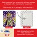 French Bulldog King Of Mardi Gras Porcelain Ornament Christmas Tree Hanging Decorations For Home Christmas Holiday, Rectangle, Gift, Multicolor_maomaolike.com
