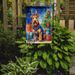 Welsh Terrier Christmas Reindeer Garden Flag Mailbox Flag Decorative Yard Flag Banner Outside Patio Artwork Yard Flower Beds, Garden Size, Multicolor_maomaolike.com