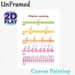 Rhythm Counting Painting Poster, Colorful Clear Musical Note Chart Poster, Practical Guide For Learning Music Rhythms, Ideal For Music Classrooms And_maomaolike.com
