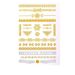 Zhengxiang Cross-Border Gold Waterproof European And American Retro Metal Temporary Tattoos Silver Stamping Tattoo Stickers_maomaolike.com